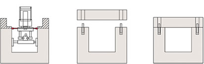 Ｗ２Ｒ工法　概略図